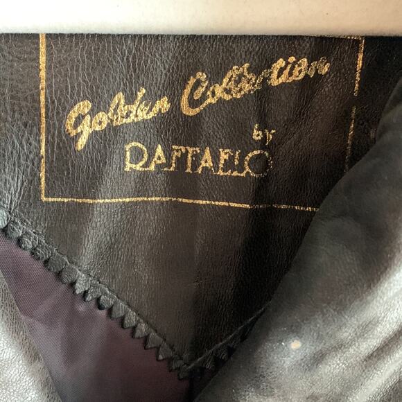 Raffaelo Golden Collection Vintage Leather Jacket - Picture 7 of 10